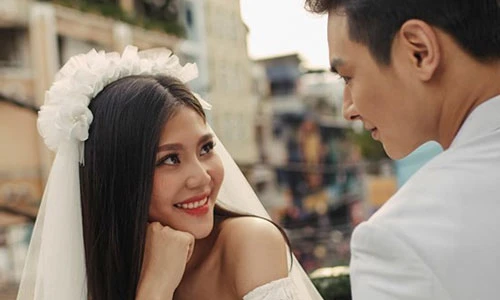 Trước ngày lên xe hoa, Chúng Huyền Thanh tung bộ ảnh cưới lung linh