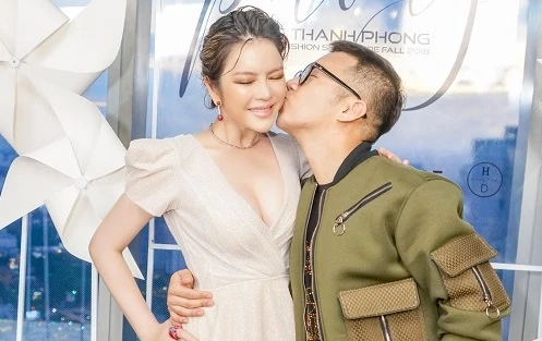 Lý Nhã Kỳ được Chung Thanh Phong hôn má tại sự kiện