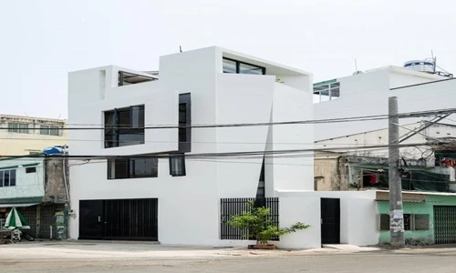 Căn nhà 27 m2 lấy cảm hứng từ nghệ thuật cắt giấy