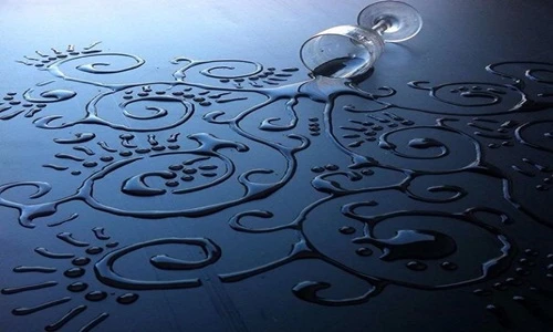 Độc đáo tác phẩm nghệ thuật từ những giọt nước