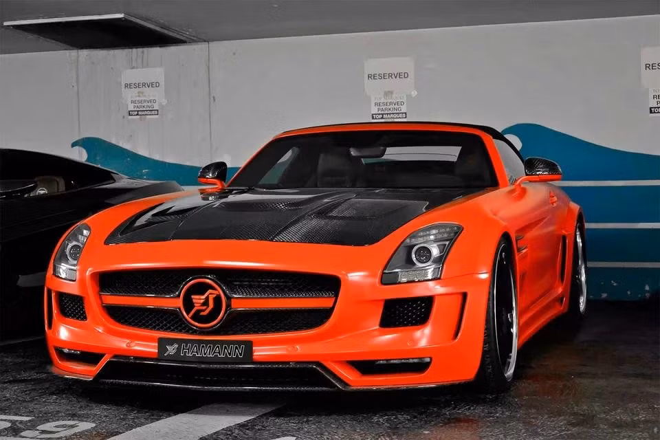 Một hãng độ khác đến từ Đức là Hamann Motorsport cũng sử dụng hình ảnh con ngựa. Tuy nhiên, đây là Pegasus, một con ngựa có cánh trong thần thoại Hy Lạp.