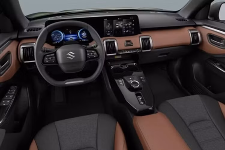 Suzuki eVitara sẽ có tổng cộng ba cấu hình truyền động khác nhau, đáp ứng đa dạng nhu cầu của người dùng. Ở bản tiêu chuẩn, xe được trang bị mô-tơ đơn cho 2 mức công suất là 144 mã lực hoặc 174 mã lực và mô-men xoắn 190 Nm.