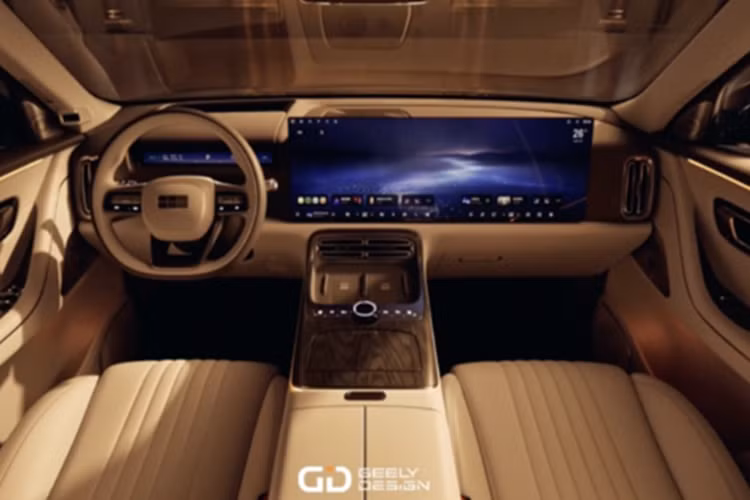 Xe có ghế hành khách phía trước được trang bị chỗ để chân chỉnh điện, hệ thống âm thanh Flyme Sound cao cấp và một tủ lạnh 9,1 lít tích hợp phía sau bệ trung tâm. Hàng ghế thứ hai là loại ghế độc lập cao cấp (captain seat) với cấu trúc 11 lớp và chức năng massage 10 điểm, đi kèm màn hình trần để giải trí.