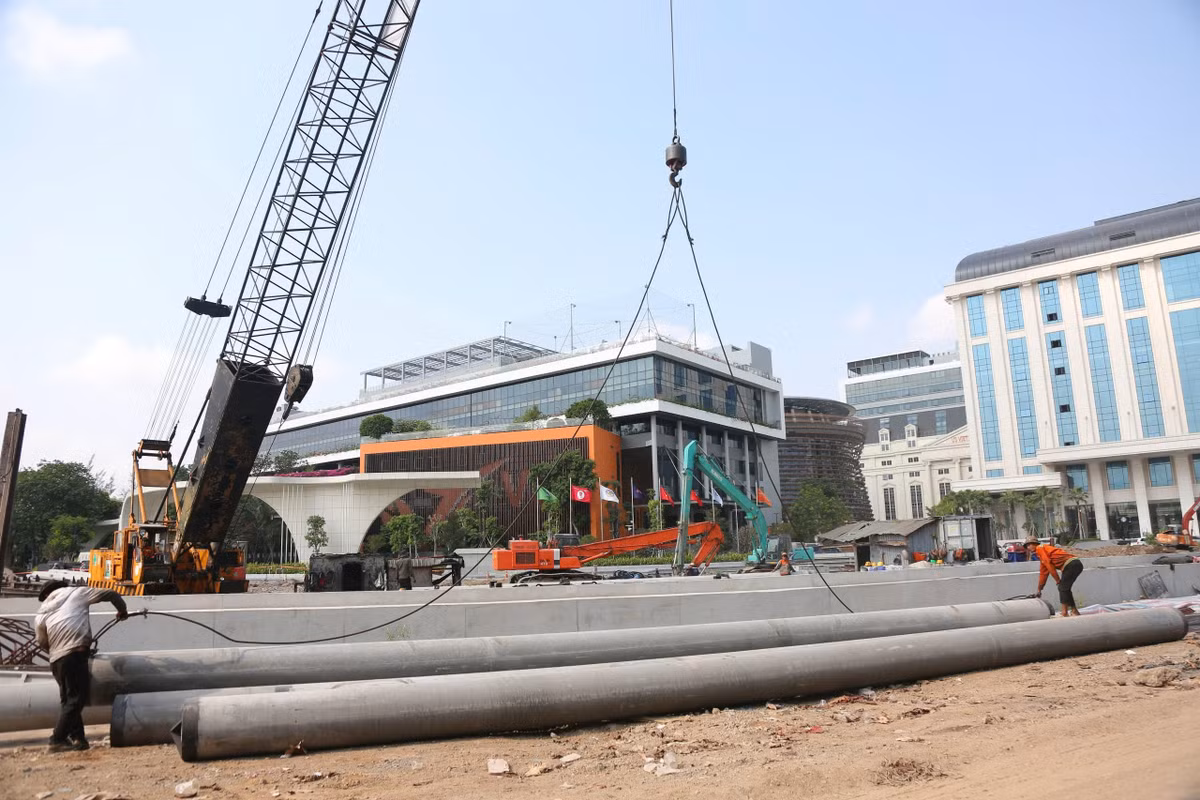 Hình ảnh ghi nhận vào chiều 21/3