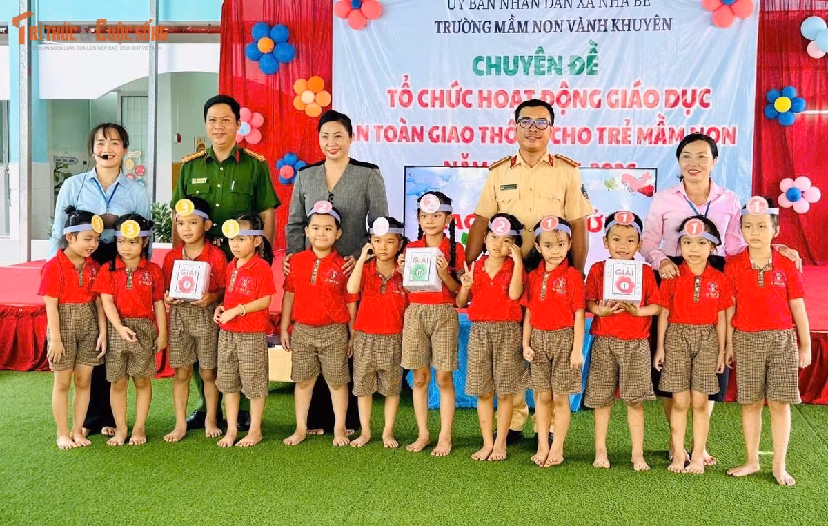 Chương trình ươm mầm, xây dựng văn hoá ATGT từ lúc các cháu còn là trẻ mẫu giáo...