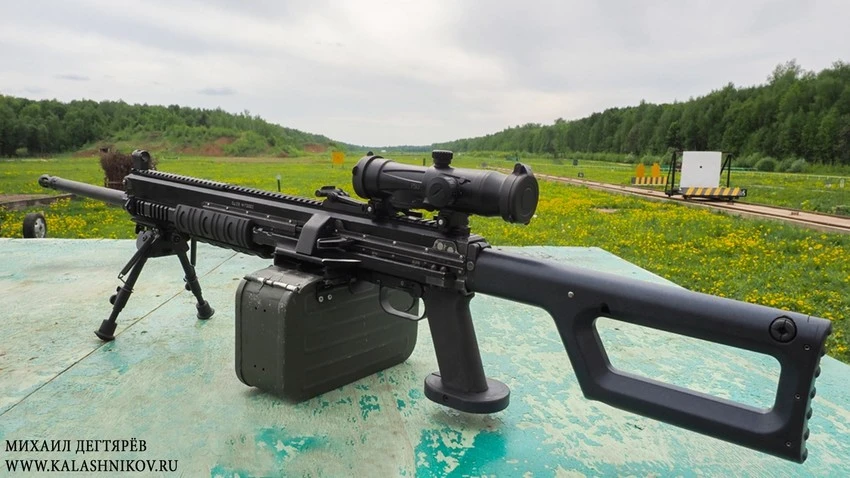 đặc nhiệm Nga lại dùng súng máy bắn đạn chuẩn NATO?