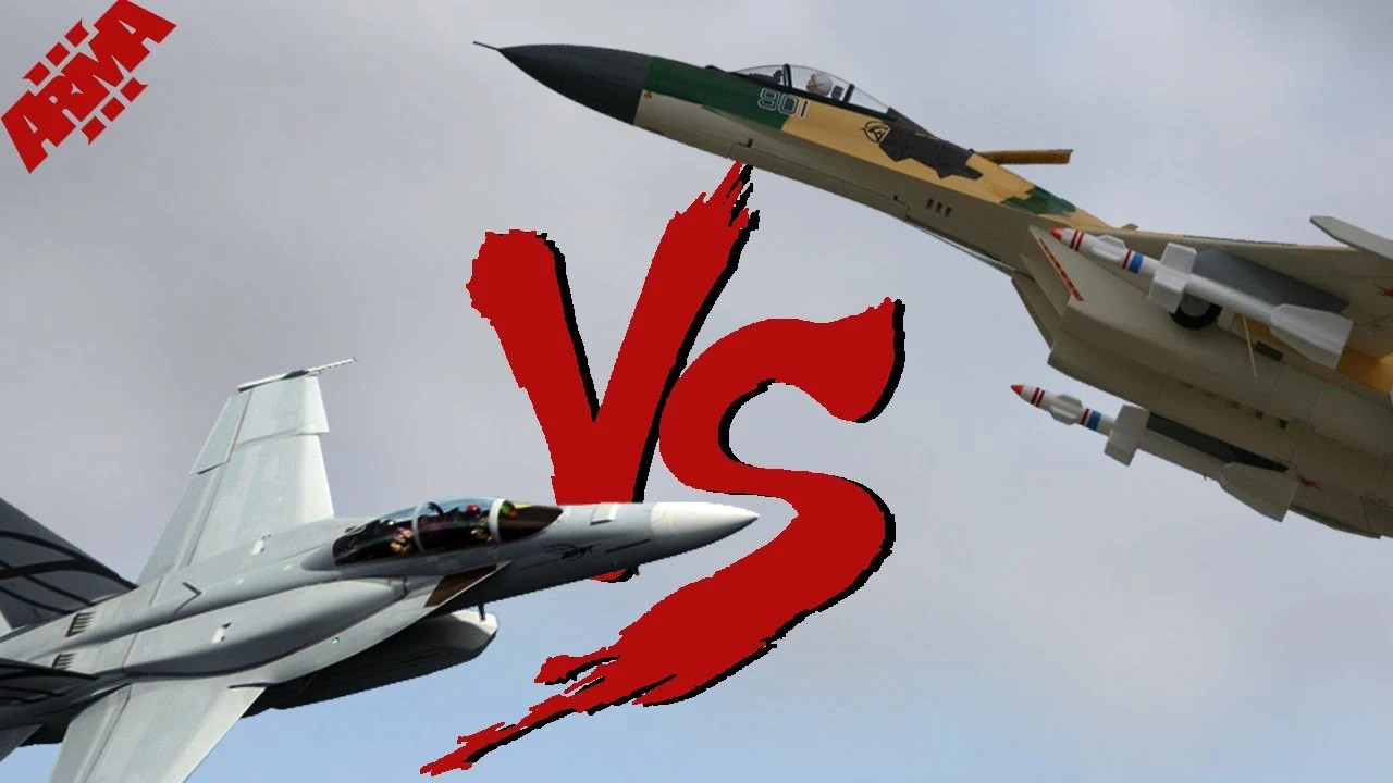 Khi F/A-18E/F Super Hornet của Mỹ đấu với Su-30 của Nga