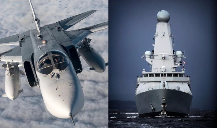 Biển Đen đại chiến: Su-24M của Nga có thể xé đôi tàu chiến Anh