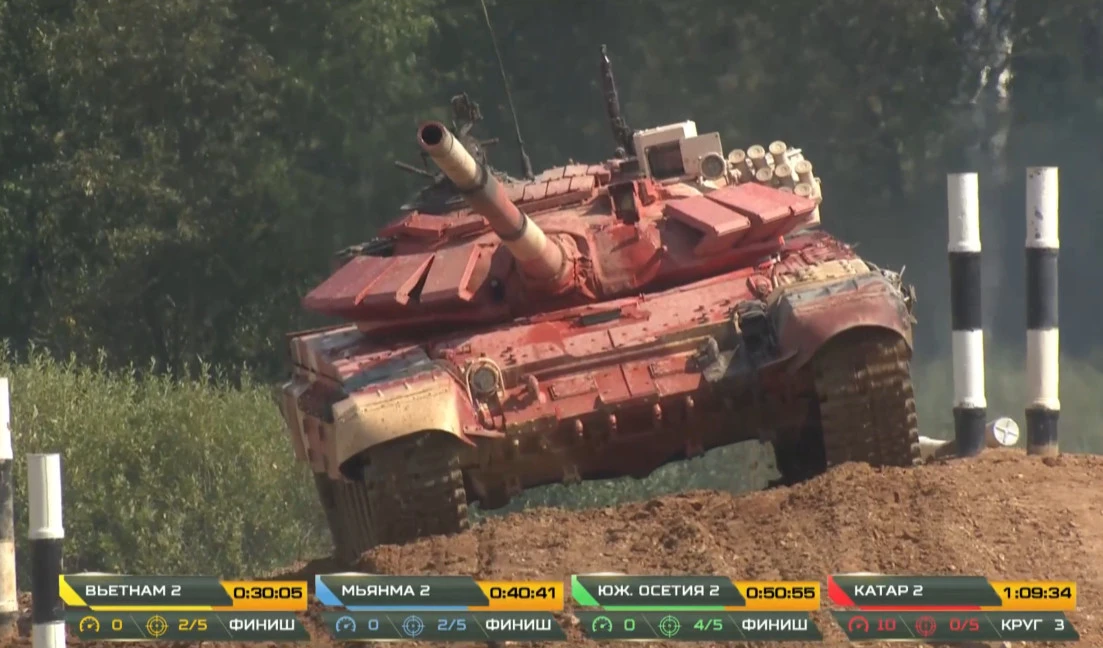 Lái T-72B3 ở Army Games dở tệ, Qatar đang dùng xe tăng nào trong nước? 