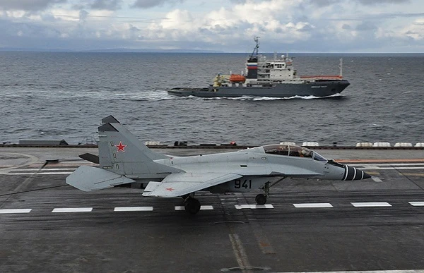 20 tiêm kích MiG-29K sẽ thay Su-33 trên tàu sân bay Kuznetsov