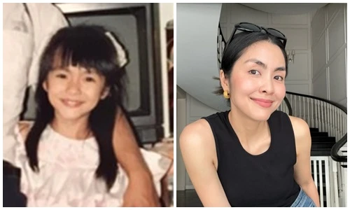Ảnh ngày bé đáng yêu của Tăng Thanh Hà 