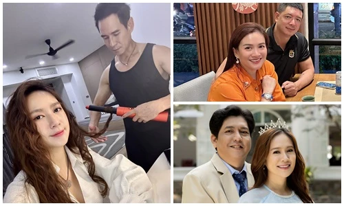 Sao Việt hạnh phúc đón Valentine sớm