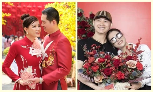 Đoàn tụ, Trang Trần và chồng Việt kiều dính như sam