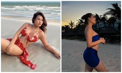 Con gái Hoàng Mập “siêu vòng ba”, chăm đăng ảnh diện bikini