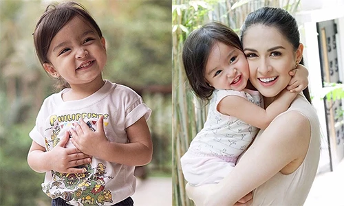 Ảnh đáng yêu hết nấc của con gái mỹ nhân đẹp nhất Philippines