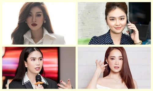 Khánh Vân, Thiện Nhân và loạt mỹ nhân Việt “đá chéo sân” làm CEO
