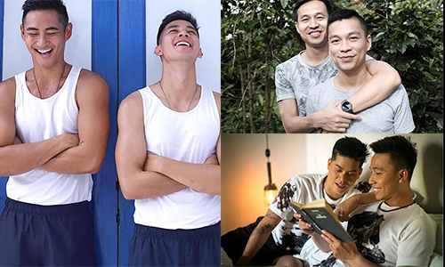 Soi nửa kia điển trai của các sao nam Việt đồng tính
