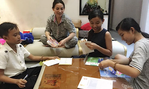 Hồ Văn Cường tất bật chuẩn bị cho năm học mới
