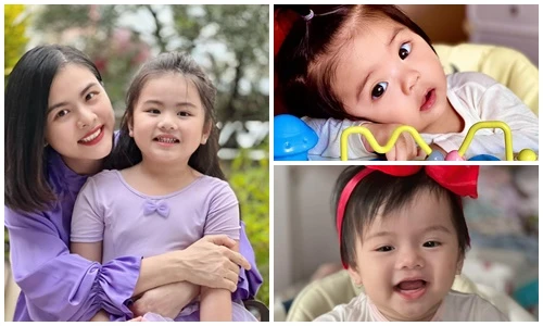 Ba cô con gái xinh hết nấc của Vân Trang và chồng Việt kiều
