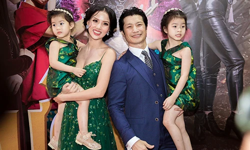 Vợ đẹp, con xinh của diễn viên Dustin Nguyễn vừa tố bị cắt vai