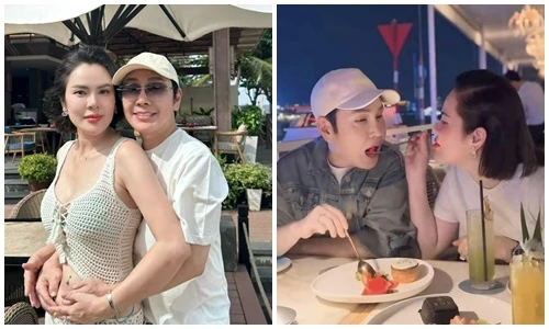 Khoảnh khắc tình bể bình giữa Vũ Luân và Phương Lê