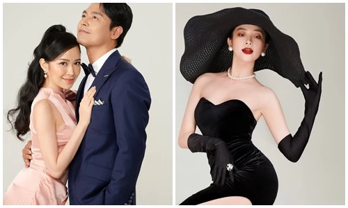 Nhan sắc gợi cảm của Kim Oanh đóng cặp với MC Phan Anh