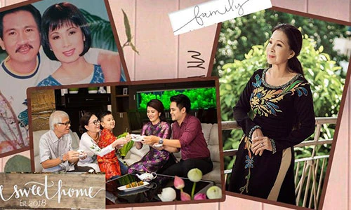 Tổ ấm hạnh phúc của NSND Kim Xuân đóng vai mẹ của nhiều sao Việt