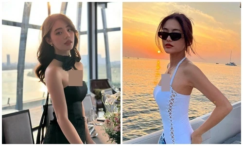 Đọ sắc Jolie Nguyễn và mỹ nhân Thái Lan Yoghurt Nattasha
