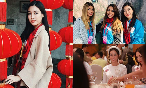 Loạt ảnh mới nhất của Hoa hậu Đỗ Mỹ Linh tại Miss World