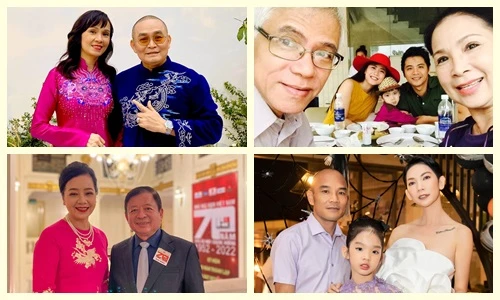 Hôn nhân viên mãn của loạt sao Việt có tên gọi đậm chất xuân