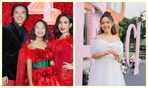 Con gái giỏi giang, ngày càng xinh của danh hài Việt Hương 