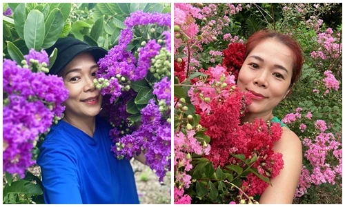 Cuộc sống của Mỹ Lệ trong nhà vườn 10.000m2