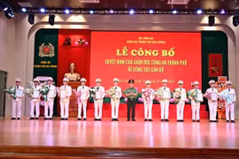 Công an TP Hải Phòng điều động, bổ nhiệm 13 trưởng phòng