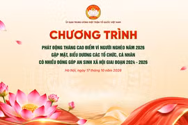 Tối 17/10, chương trình phát động Tháng cao điểm “Vì người nghèo” năm 2026
