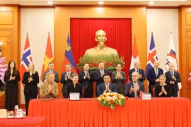 Chính thức ký kết Hiệp định Thương mại Tự do Việt Nam - EFTA