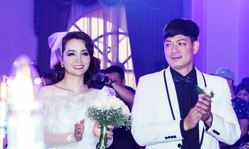 Bất ngờ cảnh đám cưới của Mai Thu Huyền và Bình Minh