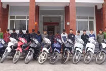 Phá nhanh ổ nhóm trộm xe máy ở Nghệ An, bắt giữ nhiều đối tượng