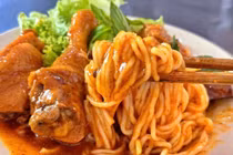 Bánh tầm cay Cà Mau món ngon “nức tiếng” xứ Đất Mũi