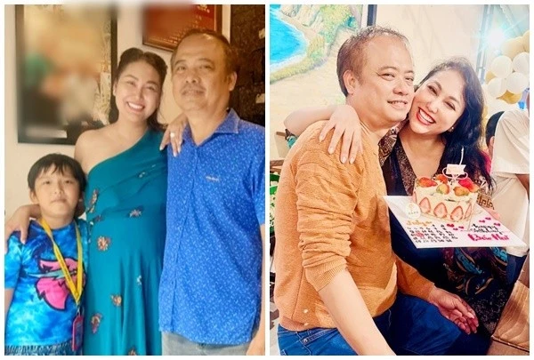 Phi Thanh Vân khoe bạn trai yêu mến con riêng