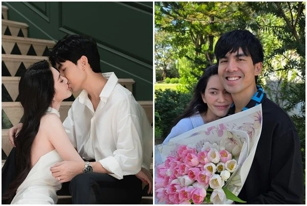 'Ma nữ đẹp nhất Thái Lan' Mai Davika tận hưởng cuộc sống ngọt ngào bên chồng