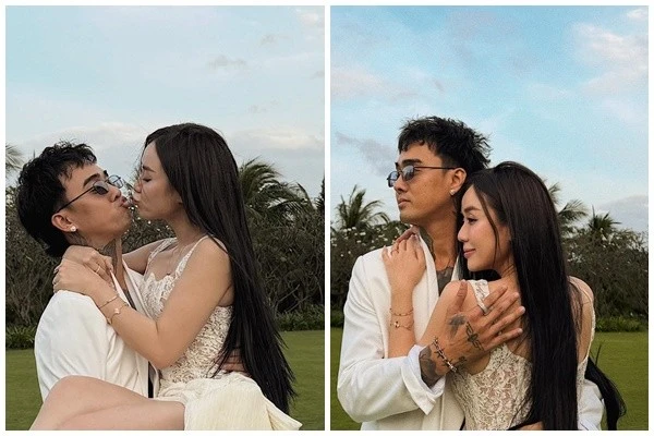 Rapper Đạt G - Bảo Ngọc tình tứ hết nấc
