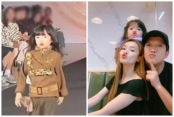 Con gái Trường Giang – Nhã Phương trổ tài catwalk