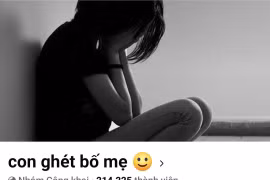 Nhóm 'Con ghét bố mẹ' lan nhanh, chuyên gia cảnh báo