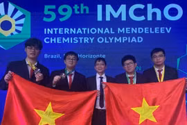 4 học sinh Việt Nam đoạt huy chương kỳ thi “khó nhất hành tinh”