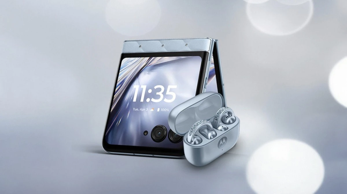 Motorola ra mắt Razr Swarovski và tai nghe Buds Loop lấp lánh cực đẹp