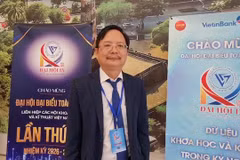 GS.TSKH. Vũ Hoàng Linh, Chủ tịch Hội Toán học Việt Nam. Ảnh: Mai Loan.