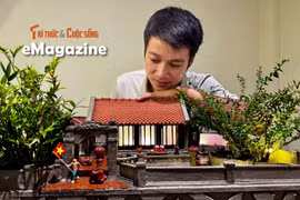 [e-Magazine] 9X Hưng Yên ‘thu nhỏ’ nhà xưa qua mô hình tiểu cảnh