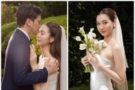 Ảnh cưới đẹp như mơ của Hồ Quang Hiếu và vợ kém 17 tuổi trước thềm hôn lễ