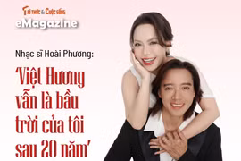 [e-Magazine] Nhạc sĩ Hoài Phương: ‘Việt Hương vẫn là bầu trời của tôi sau 20 năm’