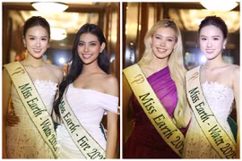 Trịnh Mỹ Anh khoe nhan sắc ngọt ngào sau chung kết Miss Earth 2025